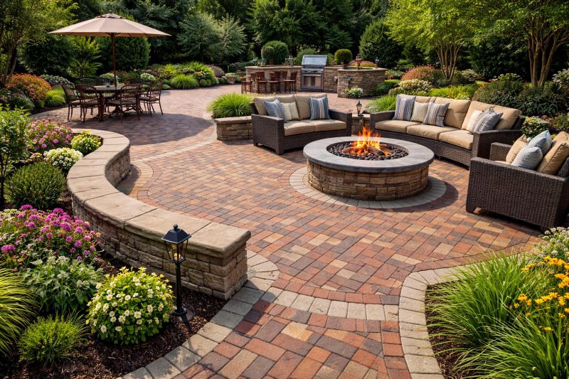 Patio Brick Installation in Nashua, NH