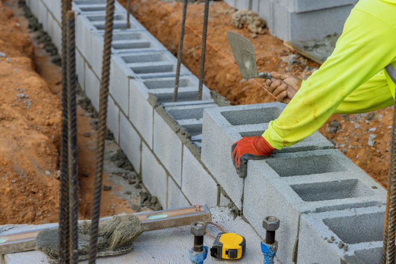 Concrete Block Installation Products Overview